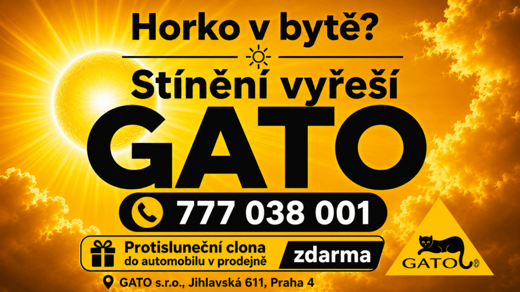 Horko v bytě? Stínění vyřeší GATO