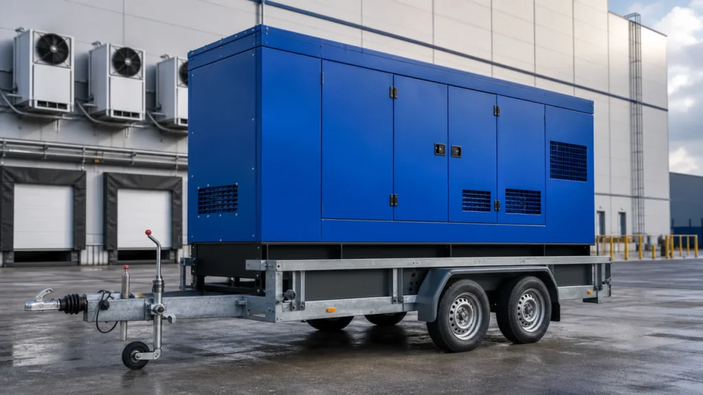 Masokombinát a mlékárna: chlazení, které nesmí selhat ani hodinu – mobilní elektrocentrála Valeon