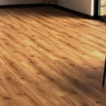 Detail dřevodekorové vinylové podlahy Republic Floor v interiéru
